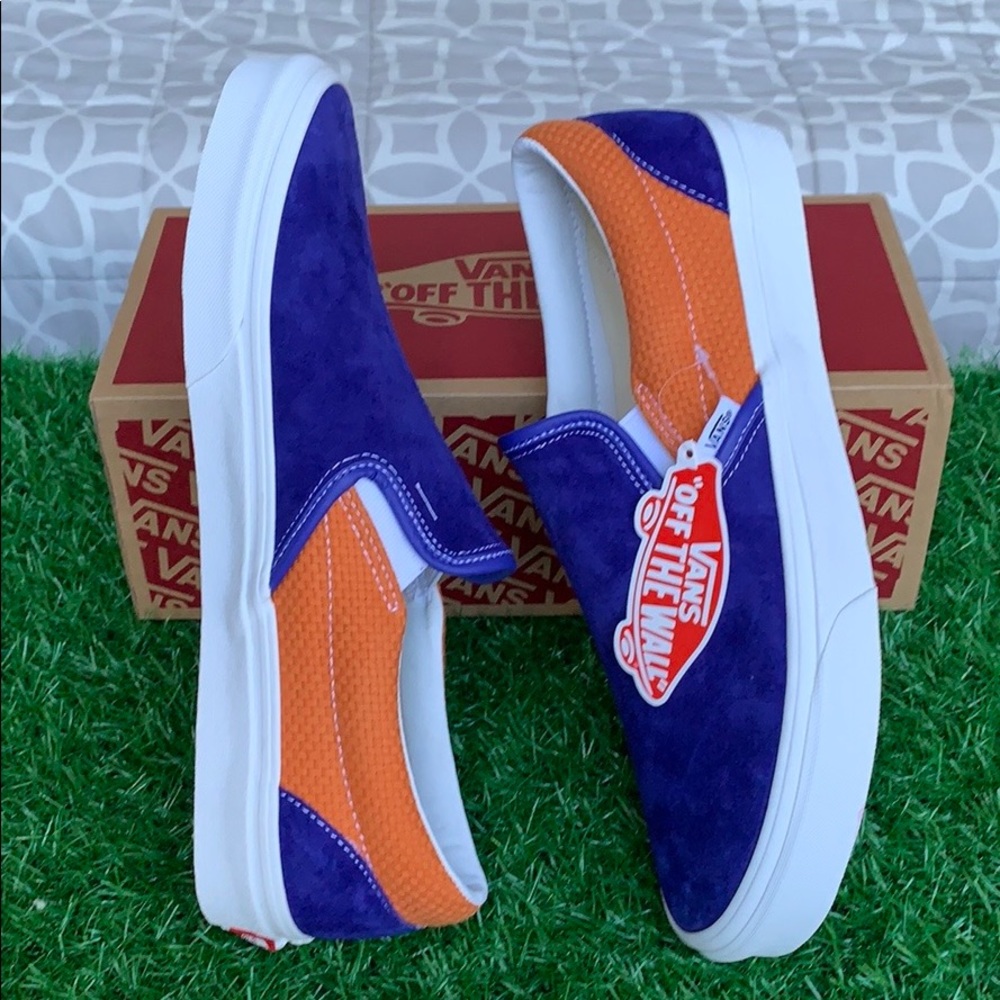 VANS CLASSIC SLIP-ON P&C ROYAL BLUE/APRICOT BUFF M - Picture 6 of 16